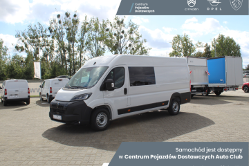 Furgon Brygadowy L4H2 Heavy 2.2d 180km 7-mio osob. Hak, Ledy- Dostępny